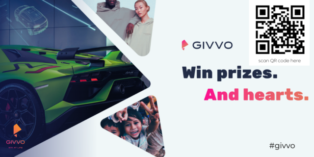 Are you winning in life? Imagine if you were - go to givvo.com and let your dreams become a reality